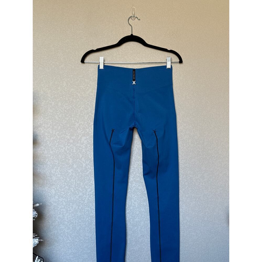 Savage X Fenty Hotline High Rise Leggings Womens Size 4-6 Blue NEW - Picture 9 of 13